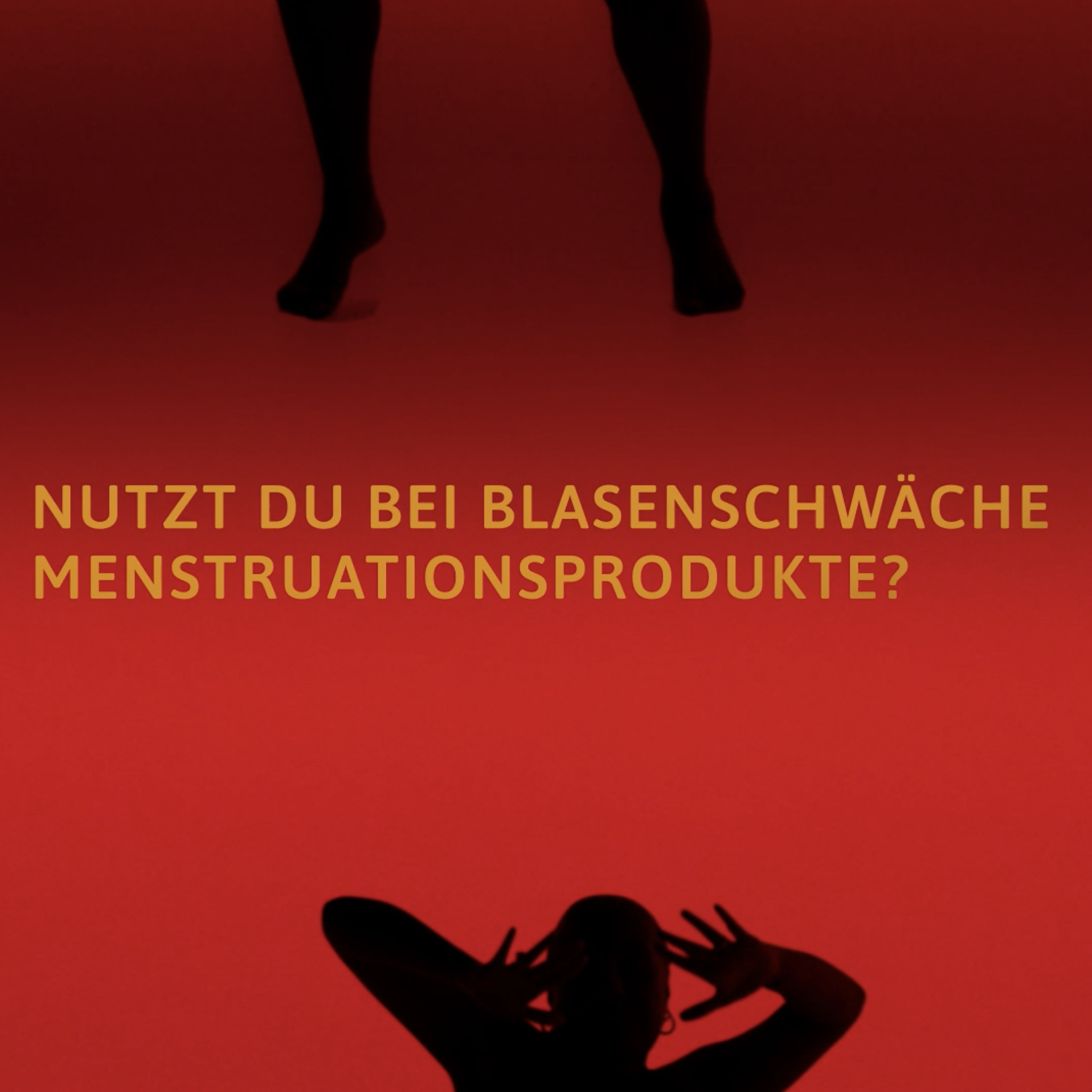 Video recommending choosing TENA underwear for bladder leaks, rather than period product. Video recommending choosing TENA underwear for bladder leaks, rather than period product.